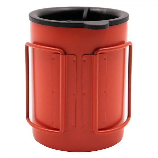 Термокружка Tramp TRC-137.17 (со складными ручками и поилкой) терракотовый, 0,4 л