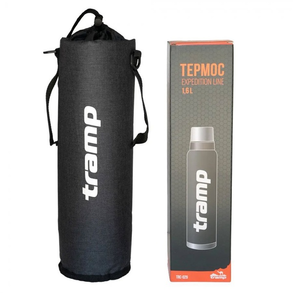 Термочехол Tramp серый, для термоса 1,6 л