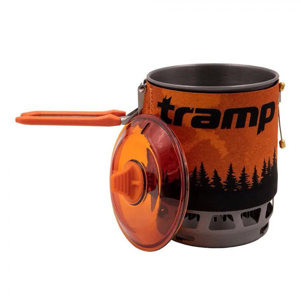 Система для приготовления пищи Tramp оранжевый, 0.8л