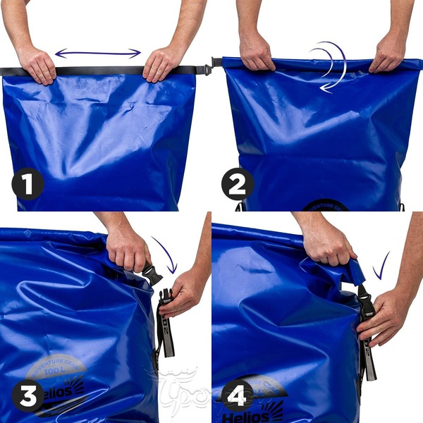 Герморюкзак Helios HS-GR-100-BB (100л, ПВХ)