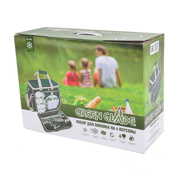Набор для пикника Green Glade 3134 (34 предмета, 24л)