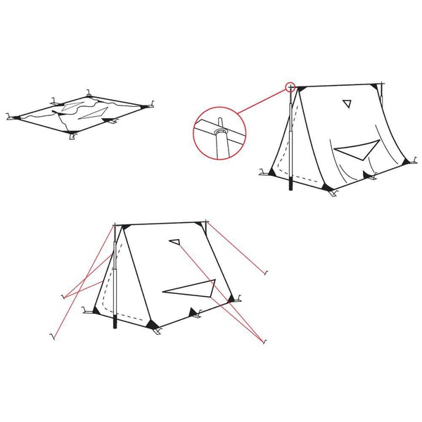 Палатка Alexika Solo 2