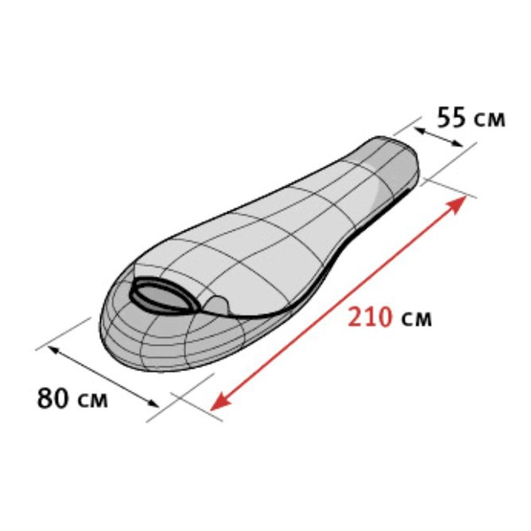 Спальный мешок Alexika Mountain Compact