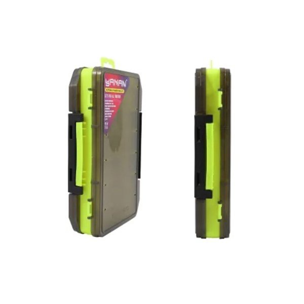 Коробка Яман для воблеров двухсторонняя 230х150х47 мм