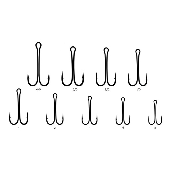 Крючок-двойник KOI Double Hook (BN, 10 шт) №4