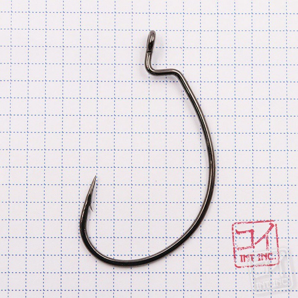 Крючок офсетный KOI Hard Game Offset (NB, 5 шт) №8/0