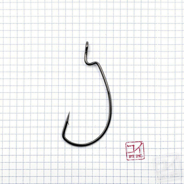 Крючок офсетный KOI Magna Super Lock Worm (NB, 2 шт) №9/0