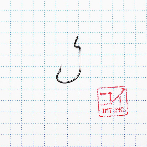 Крючок офсетный KOI Offset Worm (NB, 10 шт) №6