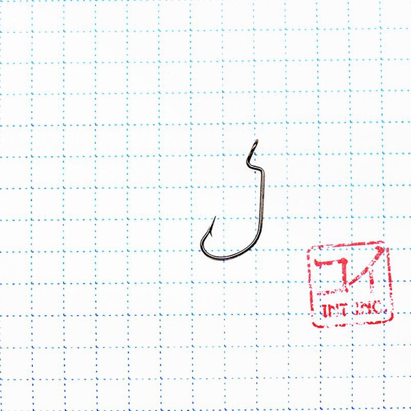 Крючок офсетный KOI Offset Worm (NB, 10 шт) №8