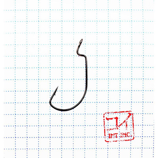 Крючок офсетный KOI Wide Range Worm (NB, 10 шт) №4