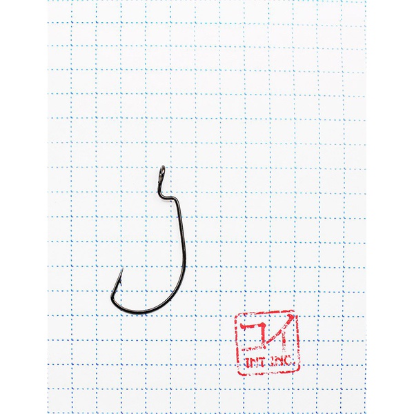 Крючок офсетный KOI Wide Range Worm (NB, 10 шт) №6