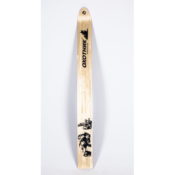 Лыжи промысловые Маяк Охотник (дерево-пластик) 155 см