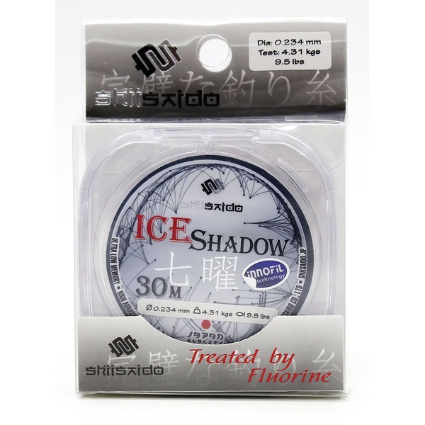 Леска ShiiSaido Ice Shadow (прозрачная, 30 м) d-0,105 мм