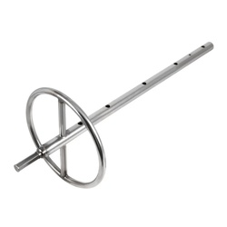 Адаптер Яман под шуруповерт, с кругом, для ледобуров Helios и ЛР (d-19 мм)