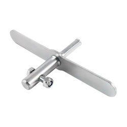 Адаптер Яман под шуруповерт, с планкой, d-15,5 мм, для ледобуров Волжанка и Nero