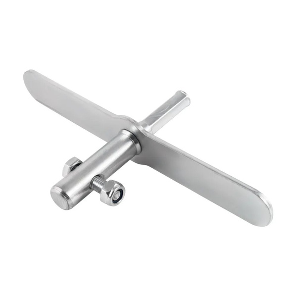 Адаптер Яман под шуруповерт, с планкой, d-15,5 мм, для ледобуров Волжанка и Nero