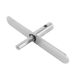 Адаптер Яман под шуруповерт, с планкой, d-18 мм, для ледобуров Helios и ЛР