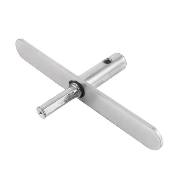 Адаптер Яман под шуруповерт, с планкой, d-18 мм, для ледобуров Helios и ЛР