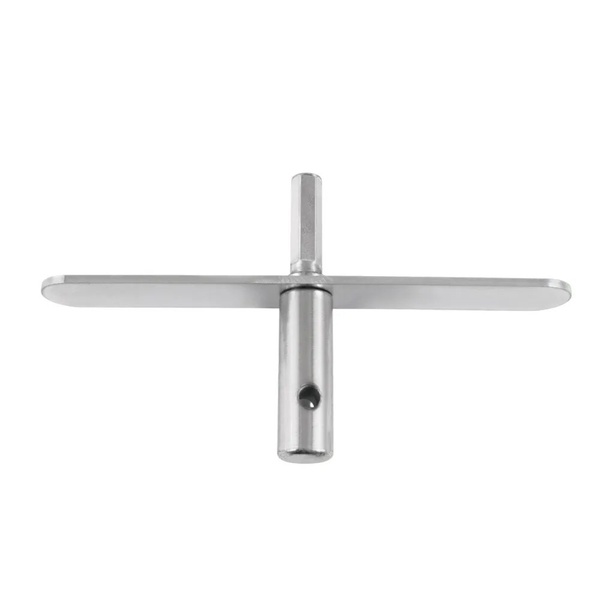 Адаптер Яман под шуруповерт, с планкой, d-18 мм, для ледобуров Helios и ЛР