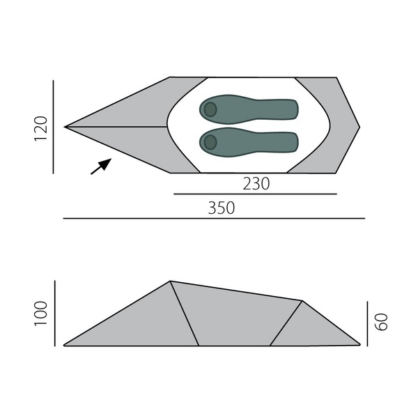 Палатка Btrace Crank 2