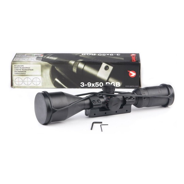 Прицел оптический Gamo VE 3-9х50 RGB