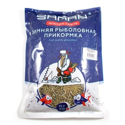 Прикормка Яман Winter Taste Гранулы 3мм, зимняя (700 г) Лещ (жареные семечки)