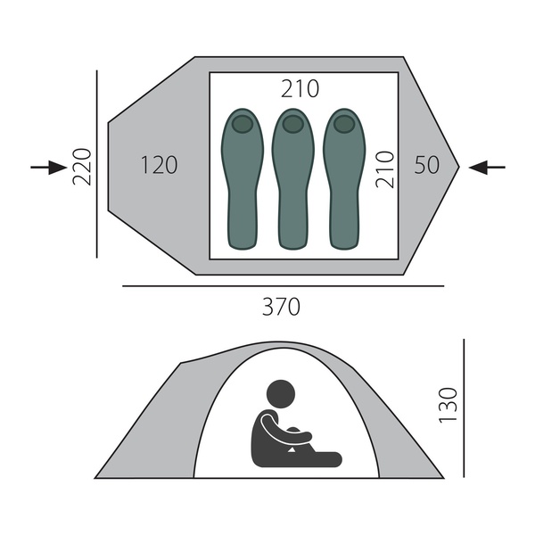 Палатка BTrace Challenge 3
