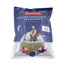 Прикормка Яман Winter Taste зимняя увлажненная (700 г) Плотва (карамель)