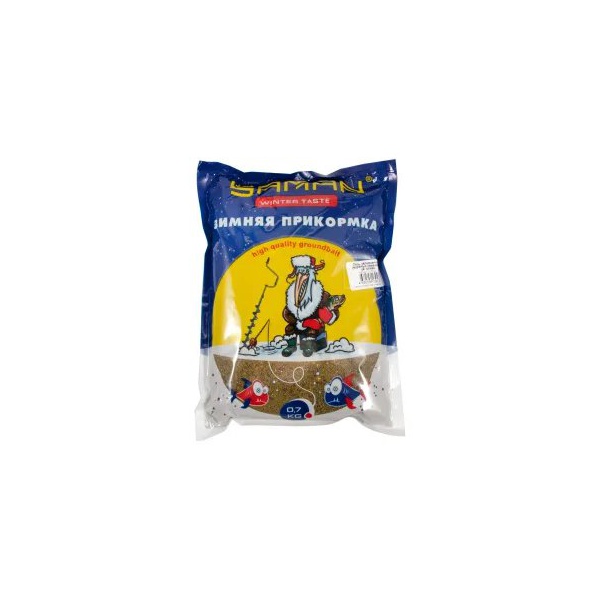 Прикормка Яман Winter Taste зимняя увлажненная (700 г) Лещ (жареные семечки)