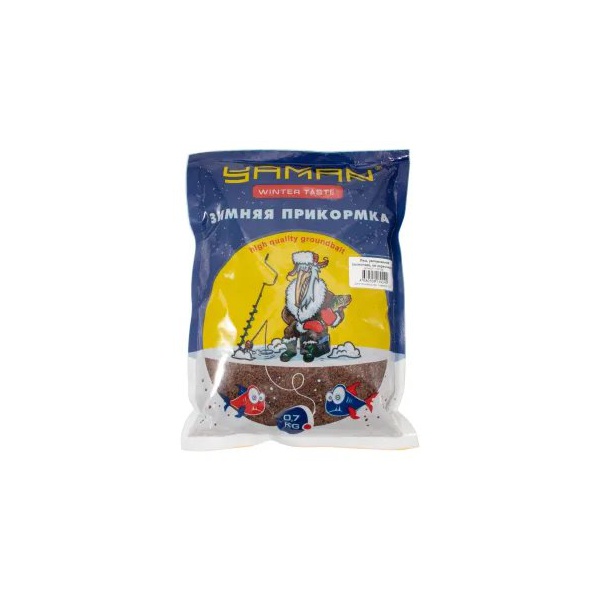 Прикормка Яман Winter Taste зимняя увлажненная (700 г) Лещ (шоколад)
