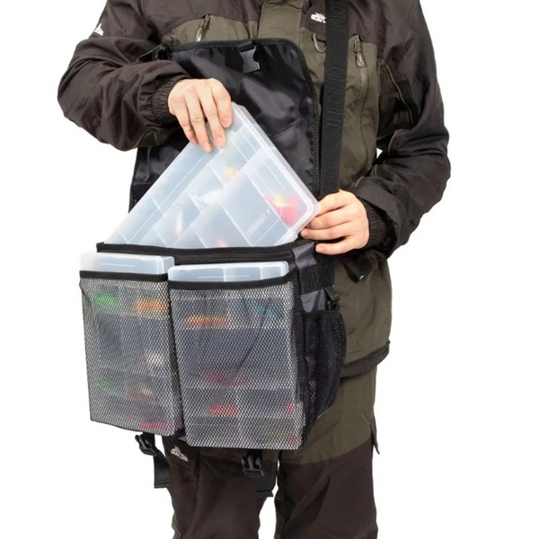 Сумка рыболовная Следопыт Street Fishing Bag + 3 коробки