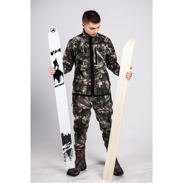 Лыжи Маяк Лесные дерево-пластик (110 мм) 155 см