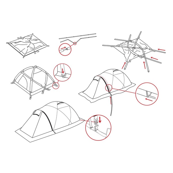 Палатка Alexika Mirage 4