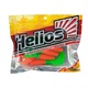 Твистер Helios Credo 2,35"/6,0 см (7шт/уп) оранжевый/зеленый. Фото 2