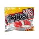 Твистер Helios Credo 2,35"/6,0 см (7шт/уп) белый/красный. Фото 2