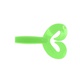Твистер Helios Credo Double Tail 1,96"/5 см (10шт/уп) зеленый электро. Фото 1