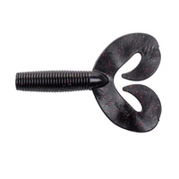 Твистер Helios Credo Double Tail 2,95"/7,5 см (7шт/уп) Dark Star