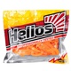 Твистер Helios Credo Four Tail 3,35"/8,5 см (10шт/уп) оранжевый/блестки. Фото 2