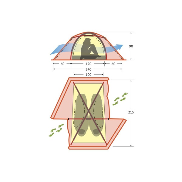 Палатка Alexika Storm 2