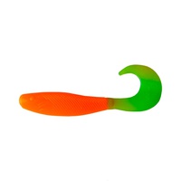 Твистер Helios Hybrid 2,75"/7,0 см (7шт/уп) оранжевый/зеленый