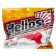 Твистер Helios Hybrid 2,75"/7,0 см (7шт/уп) белый/красный. Фото 2