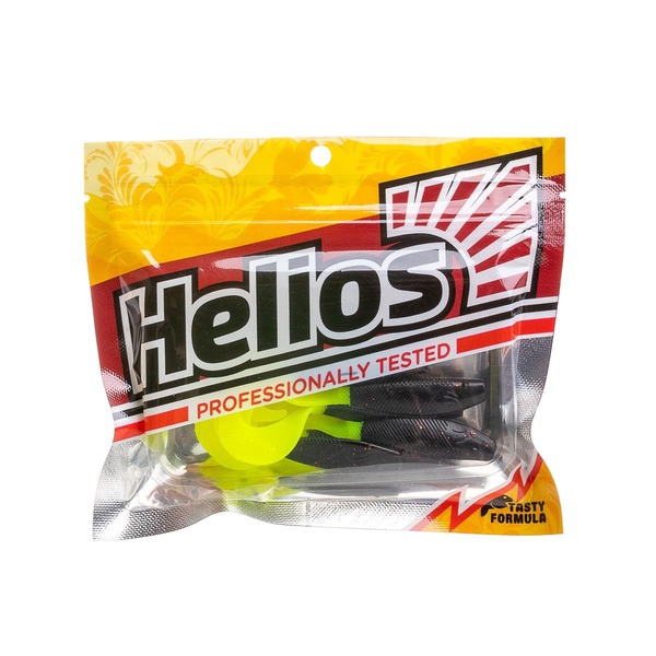 Твистер Helios Hybrid 3,15"/8,0 (7шт/уп) Dark Star LT