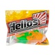 Твистер Helios Hybrid 3,15"/8,0 (7шт/уп) лайм/оранжевый. Фото 2