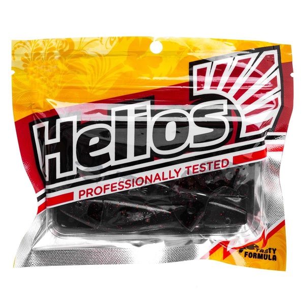 Твистер Helios Kasandra 4"29/10,9 см (5шт/уп) Dark Star