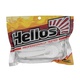 Твистер Helios Long Hybrid 3,55"/9,0 см (7шт/уп) белый. Фото 2