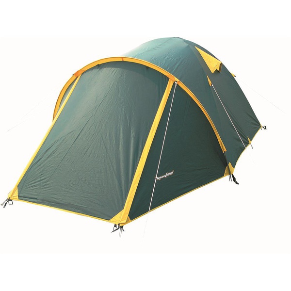 Палатка RockLand Pamir 3+ зеленый