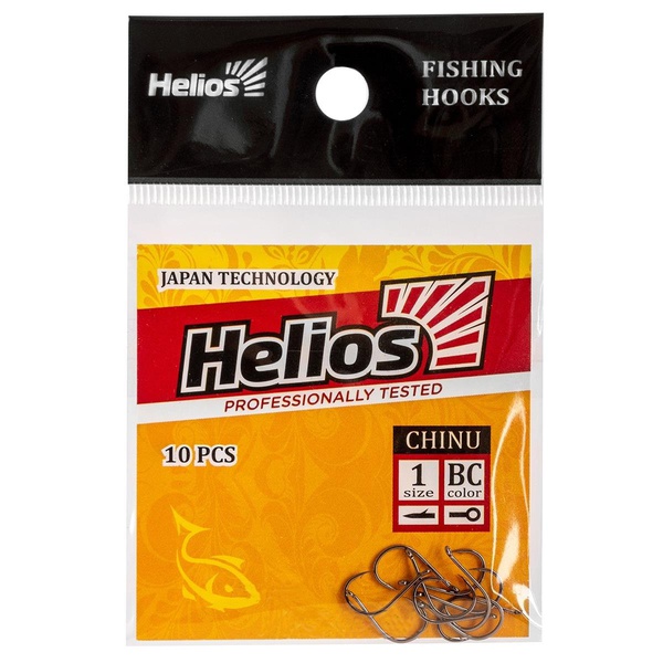 Крючок Helios Chinu (с кольцом) №1