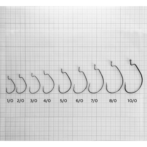 Крючок офсетный Helios (HS-B-93) №2/0