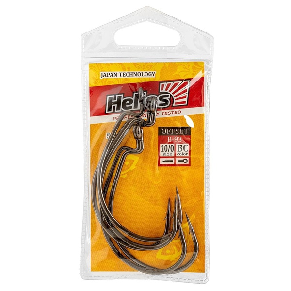 Крючок офсетный Helios (HS-B-93) №7/0