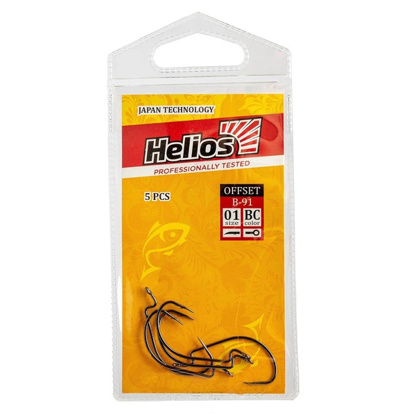 Крючок офсетный Helios (HS-B-93) №4